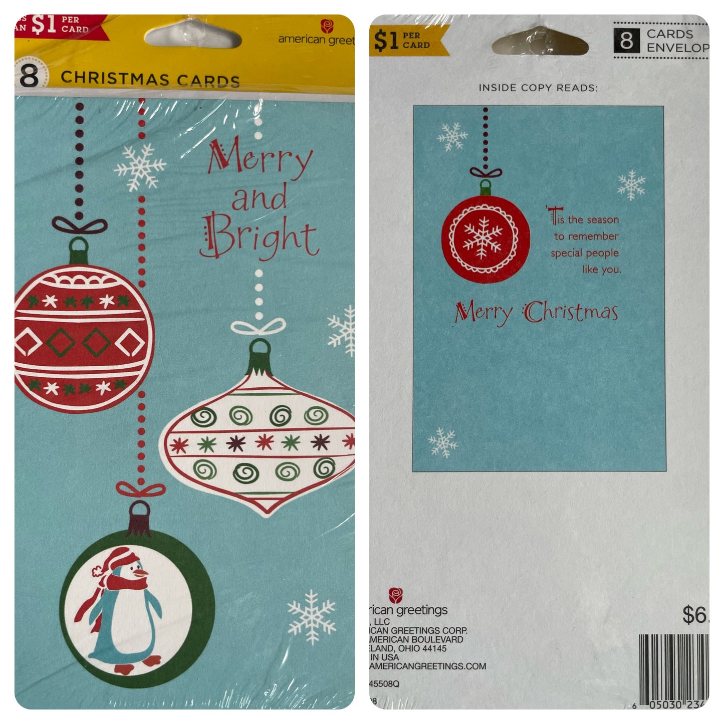 American Greetings Christmas Cards