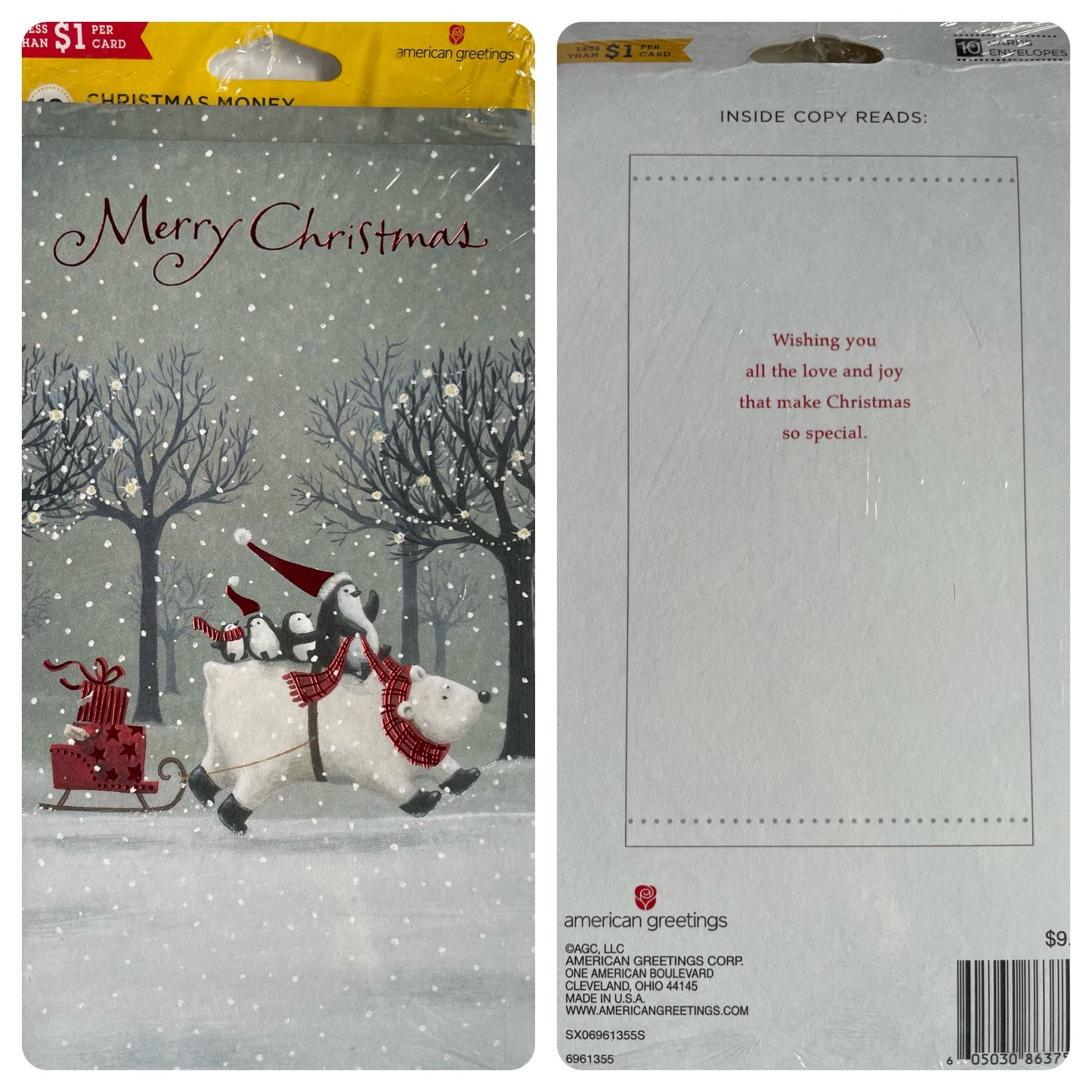 American Greetings Christmas Cards