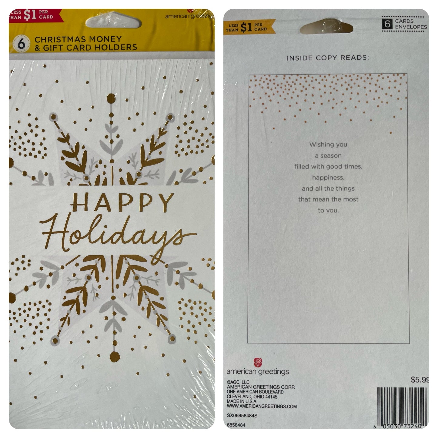 American Greetings Christmas Cards