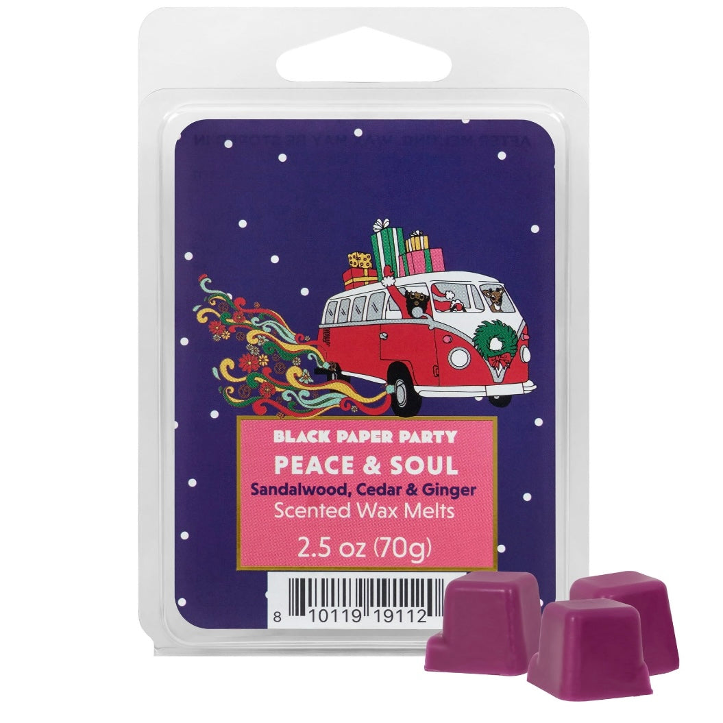 Black Paper Party Wax Melts