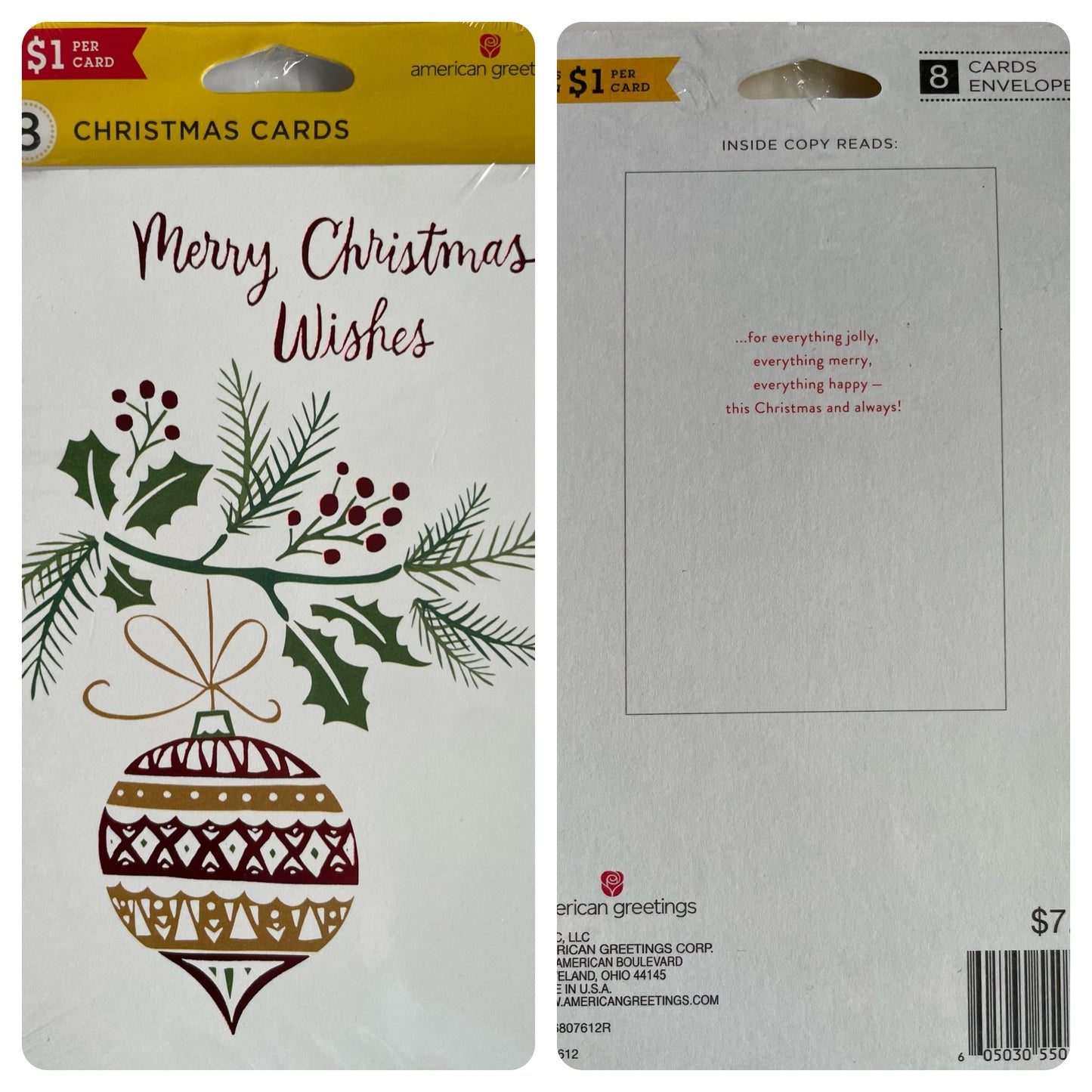 American Greetings Christmas Cards
