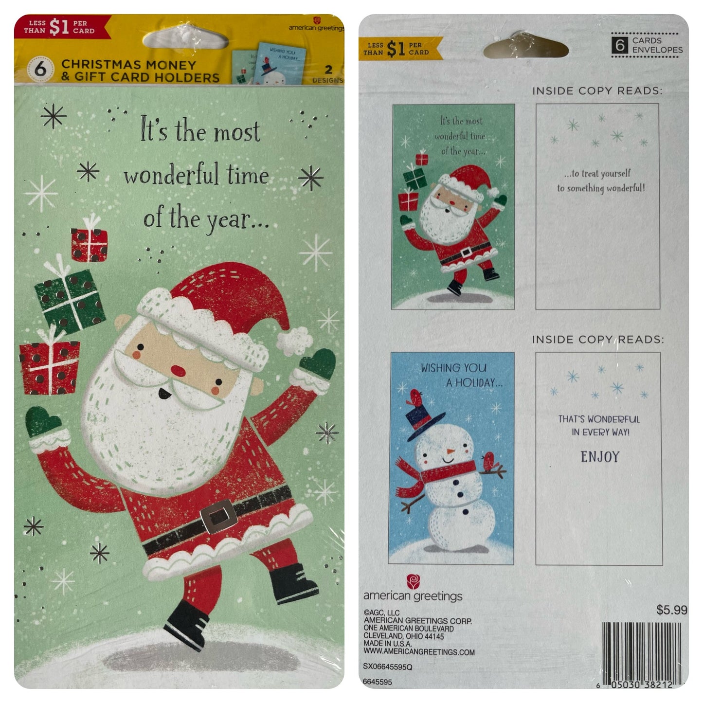 American Greetings Christmas Cards