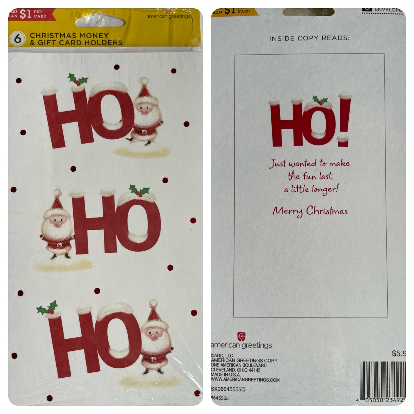 American Greetings Christmas Cards