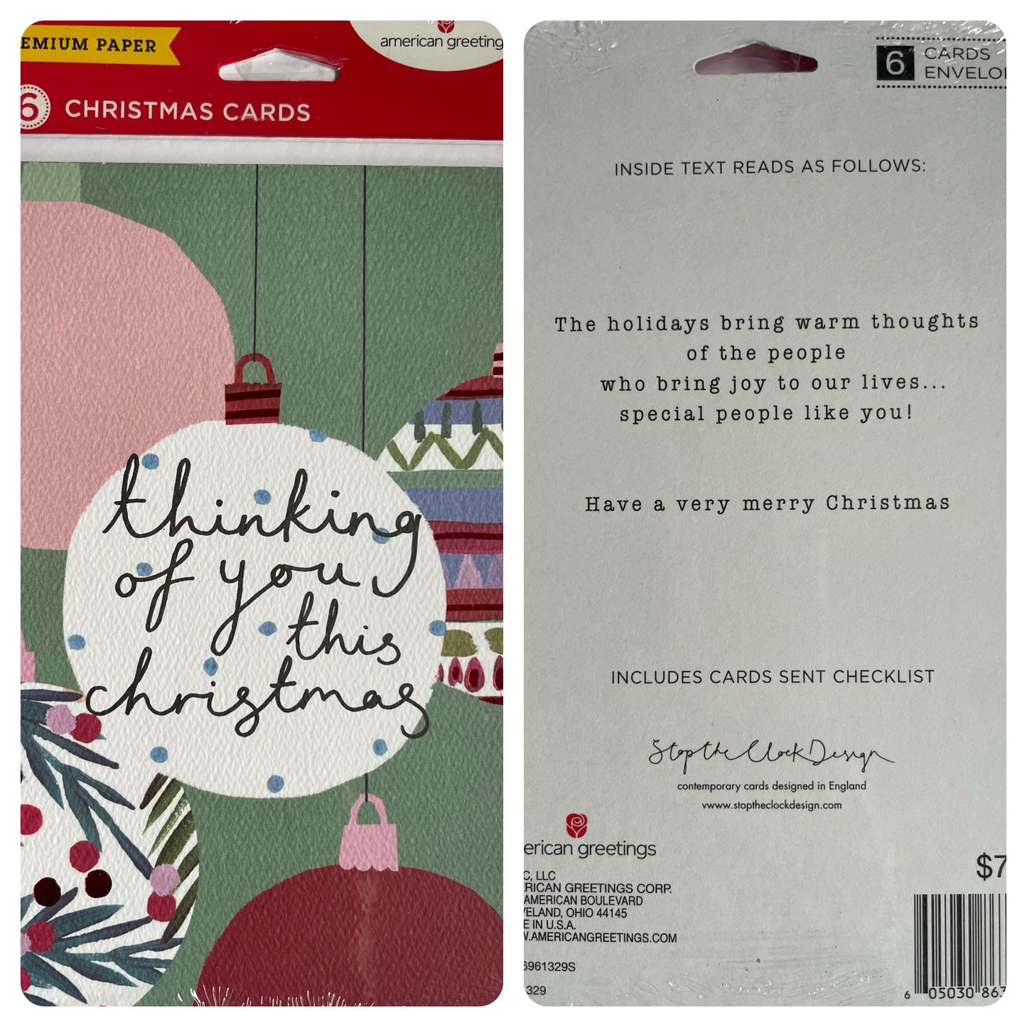 American Greetings Christmas Cards