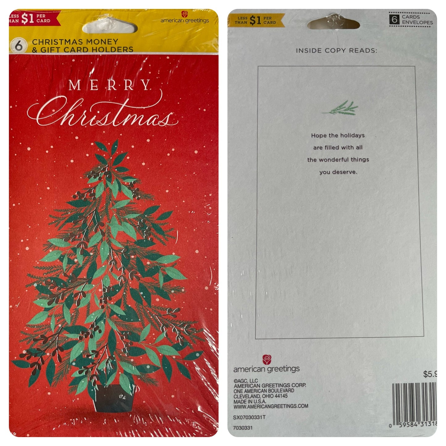 American Greetings Christmas Cards