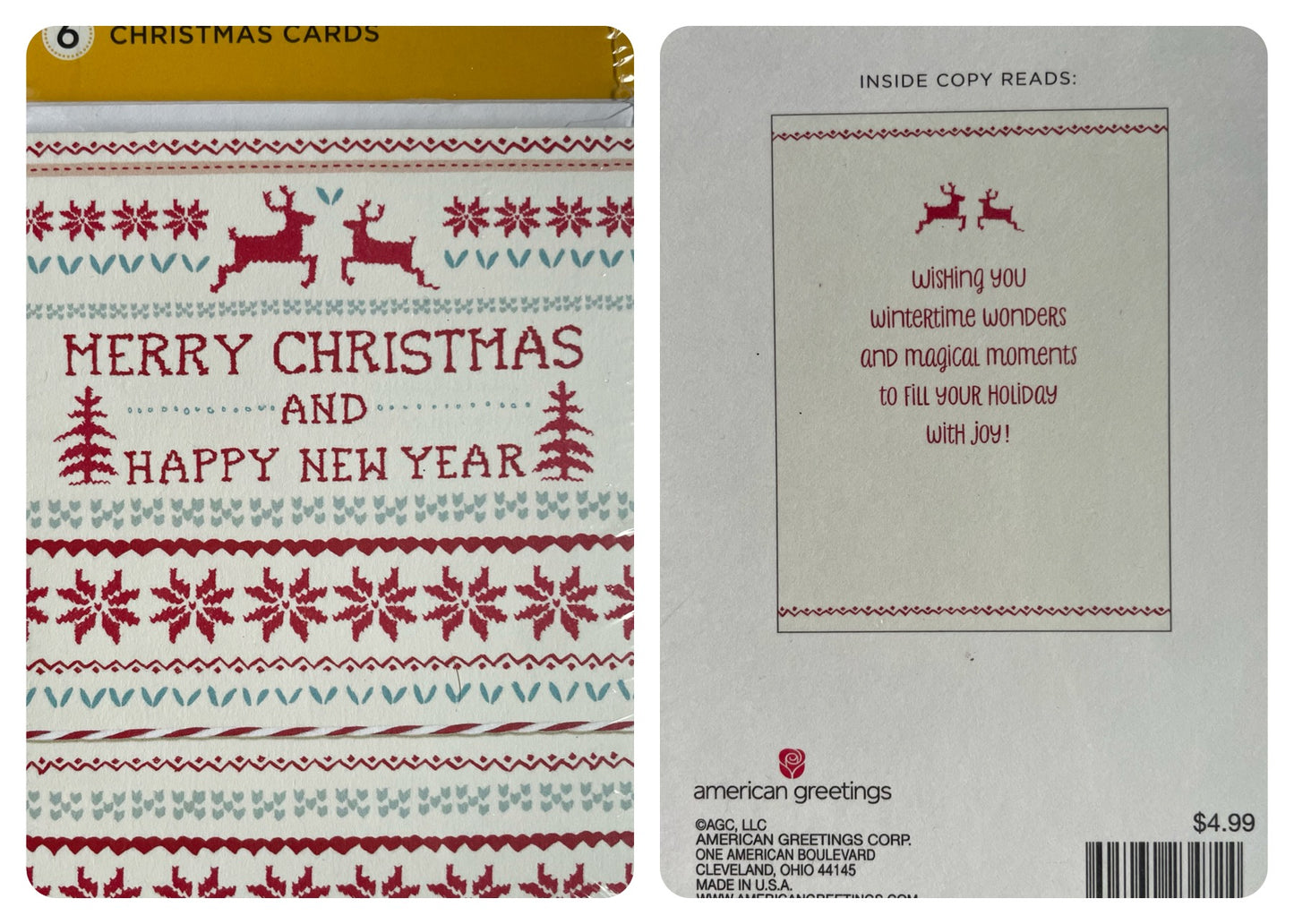 American Greetings Christmas Cards