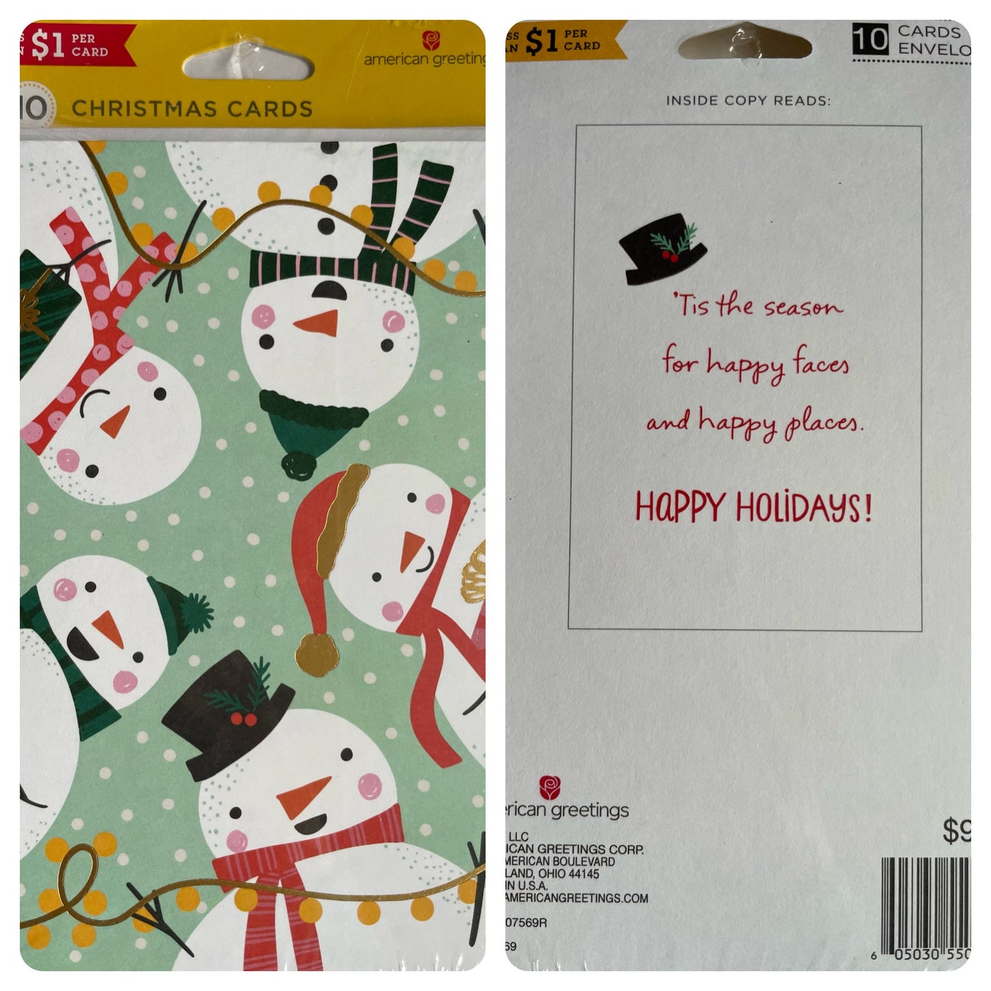 American Greetings Christmas Cards