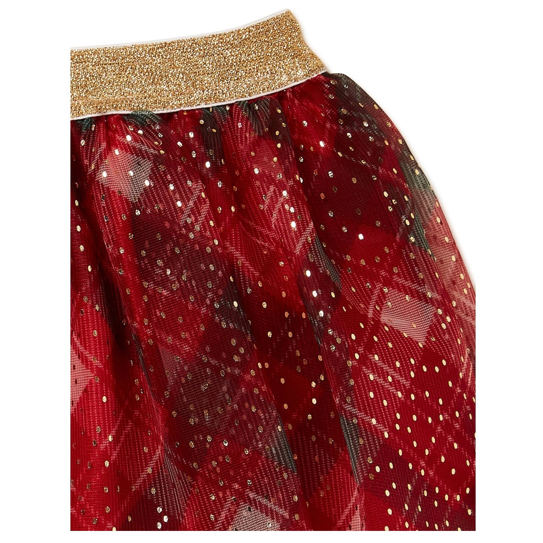 Youth, Holiday Time Baby Girls Christmas Tutu Skirt
