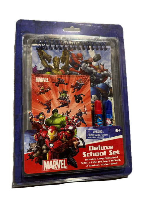 Marvel Deluxe School Set