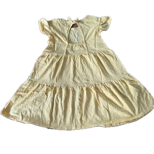 Girls, Cat & Jack Short Sleeved Yellow Dress, Size 7/8