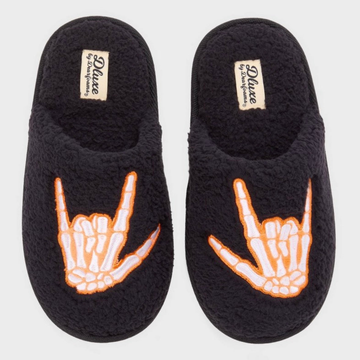 Dluxe by Dearfoams Kids Halloween Slippers