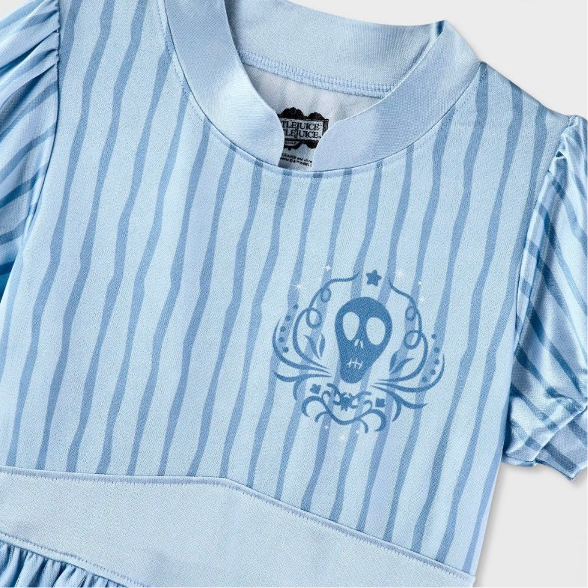 BeetleJuice Astrid Girl's Character Costume Satinet and Tulle Nightgown, Gown