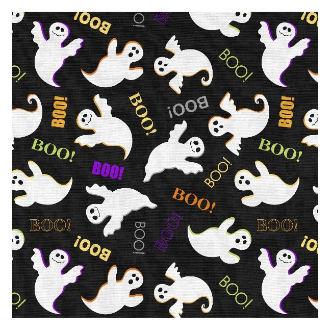 David Textiles 1-Yard Cotton Christmas and Halloween Fabric