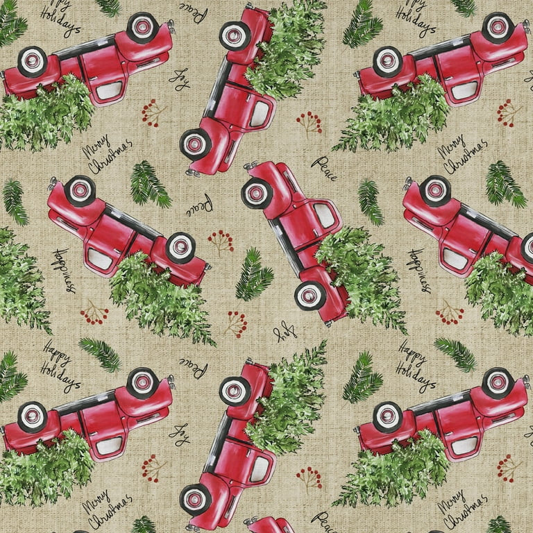 David Textiles 1-Yard Cotton Christmas and Halloween Fabric