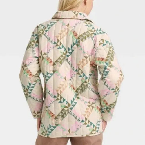 Women’s, Universal Thread Quilted Button Front Jacket, Size S