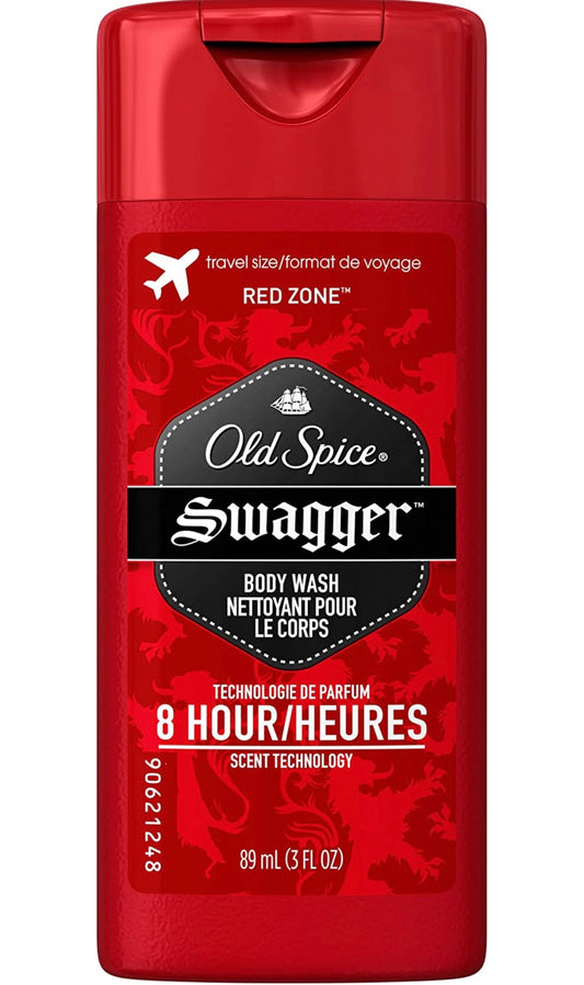 Old Spice Red Zone Swagger Body Wash, Scent of Confidence, 3 fl oz