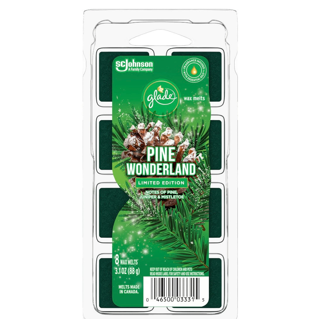 Glade Scented Wax Melts Refills, 8 Count