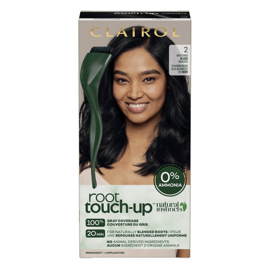 Clairol Natural Instincts Root Touch-Up Permanent Hair Color Creme, Hair Dye, 1 Application
