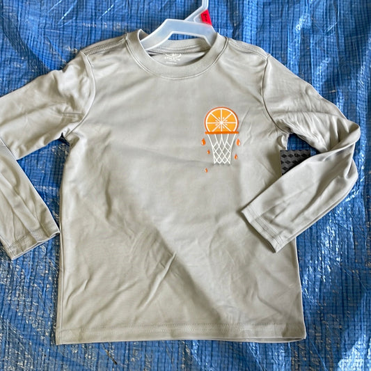 Youth, Boys Athletic Long Sleeve Basketball Tee