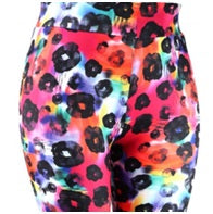 Leggings, Leopard Tie Dyed