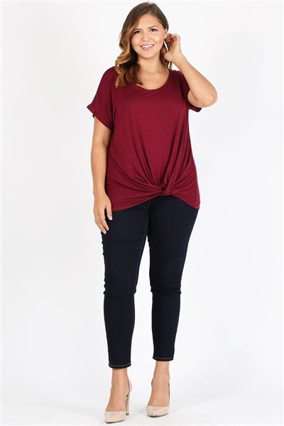 Shirts, Twist Knot Top