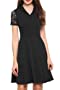 Dress, 3/4 Sleeve Round Neck Loose Midi Dress (XL only)