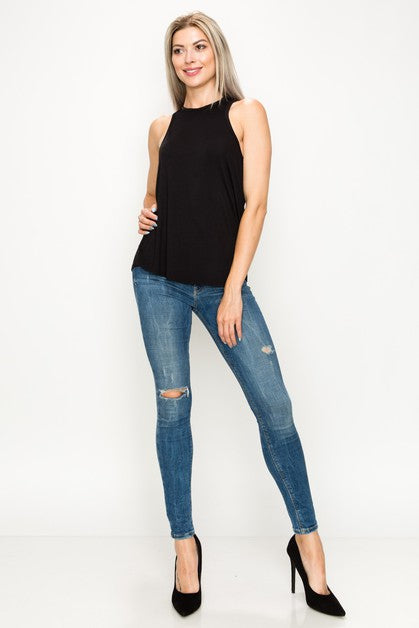 Tops, Racer Back Tank Top