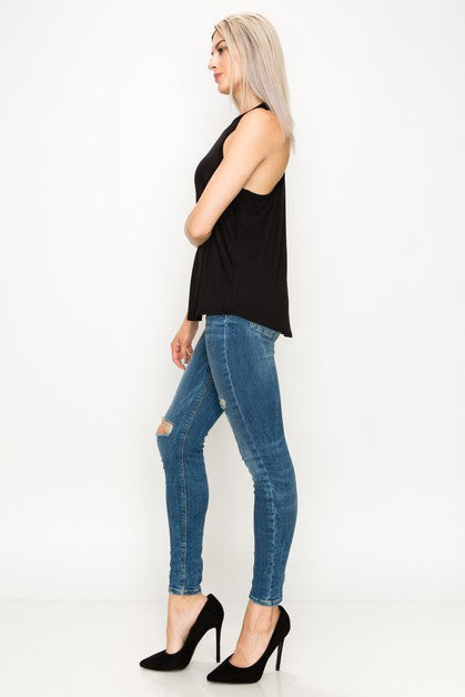 Tops, Racer Back Tank Top