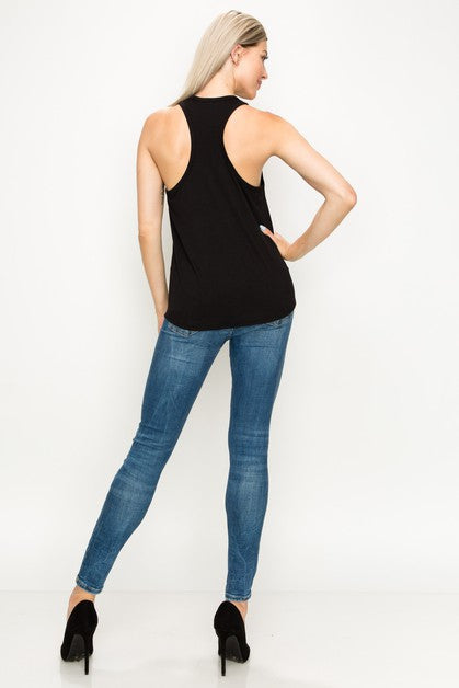 Tops, Racer Back Tank Top