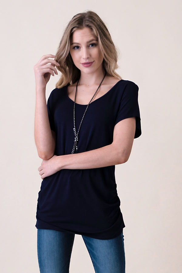 Shirts, T Strap V Neck Front Knot Tank