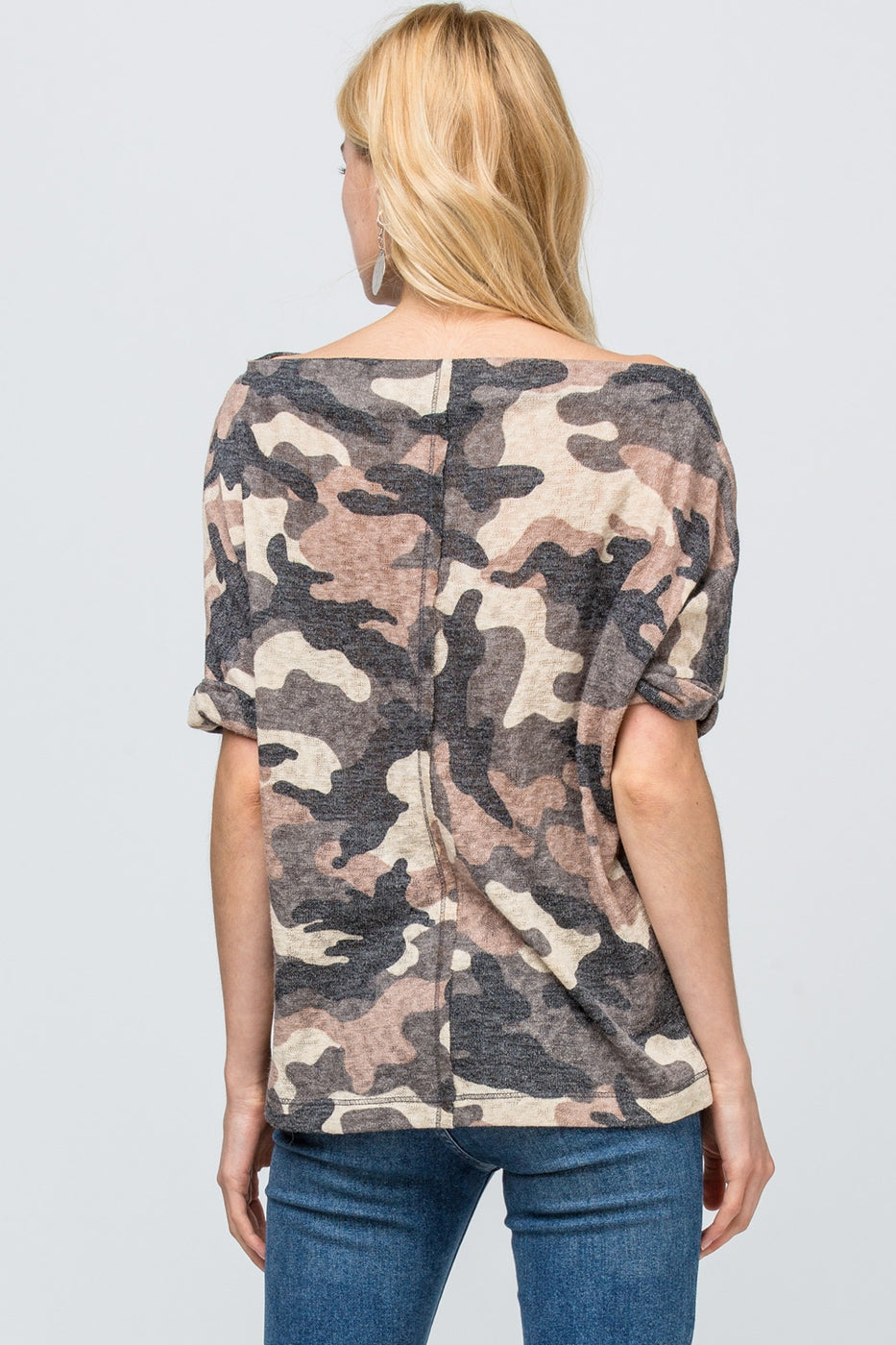 Shirts, Camo Over The Shoulder