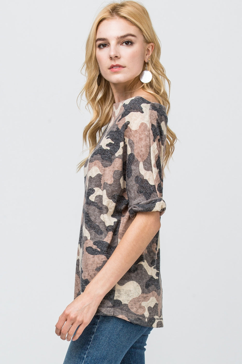 Shirts, Camo Over The Shoulder