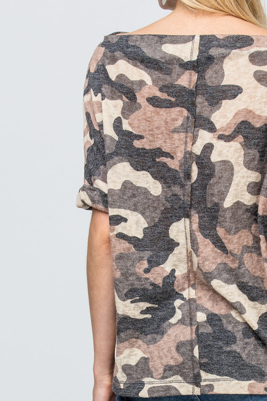 Shirts, Camo Over The Shoulder