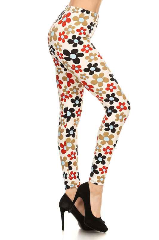 Leggings, Bubble Flowers