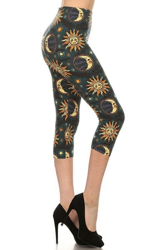 Leggings, Sun and Moon