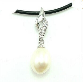 Water Drop Single-Pendant Mounting (Sterling silver)