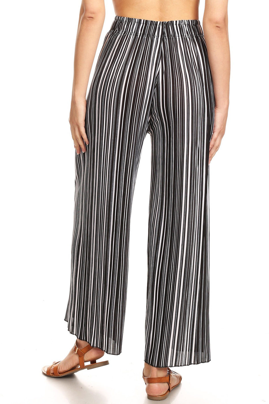 Leggings, Black and White Palazzo Pants