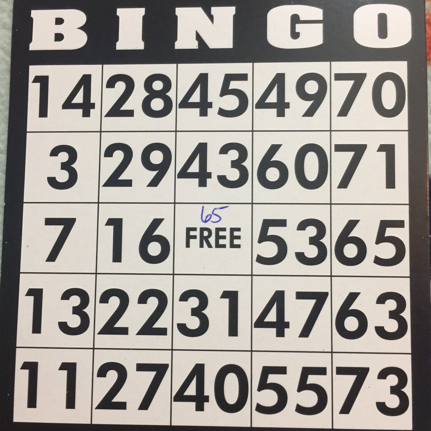 Game, Bingo: 9/19 at 3pm EST