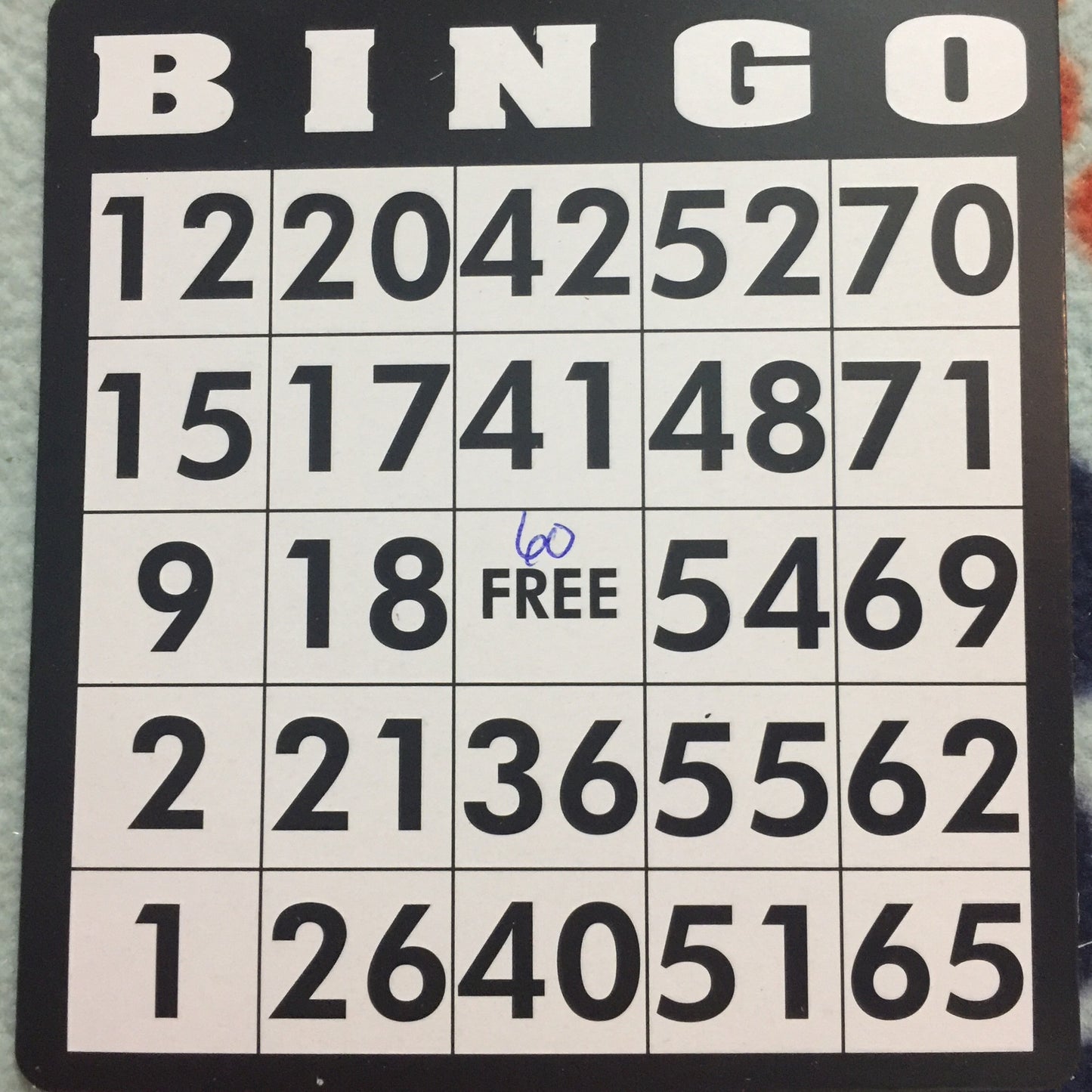 Game, Bingo: 9/19 at 3pm EST