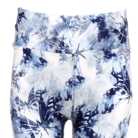 Leggings, Butterfly in Tie Dyed