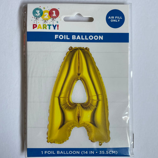 Party, Foil Letter Balloons