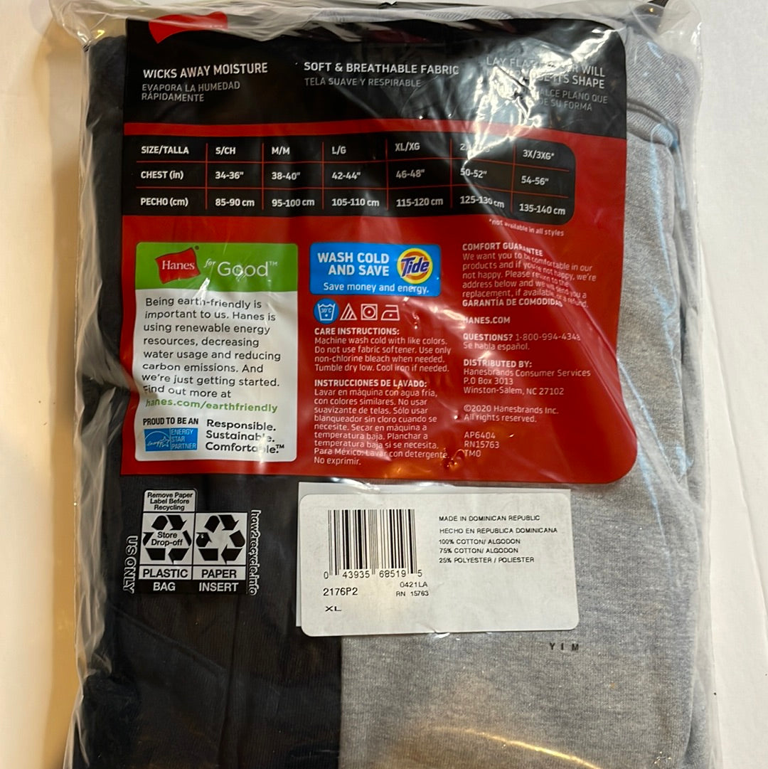 Men's Hanes Pocket T-Shirts