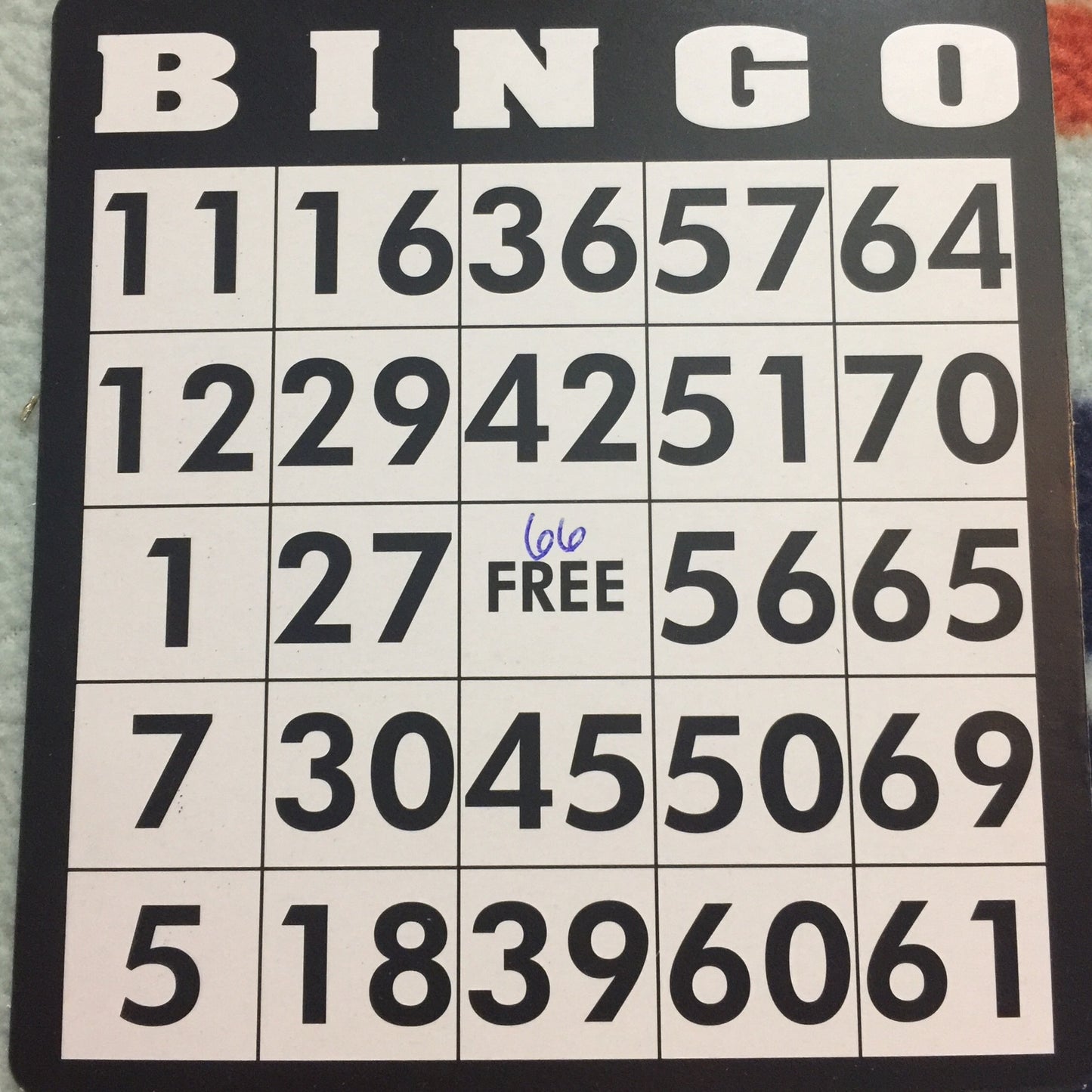 Game, Bingo: 9/19 at 3pm EST