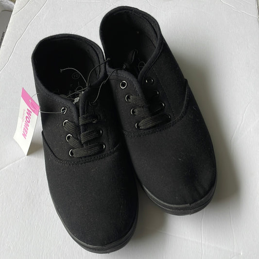 Womens, Bobbie Brooks Lace Up Solid Tennis Shoe