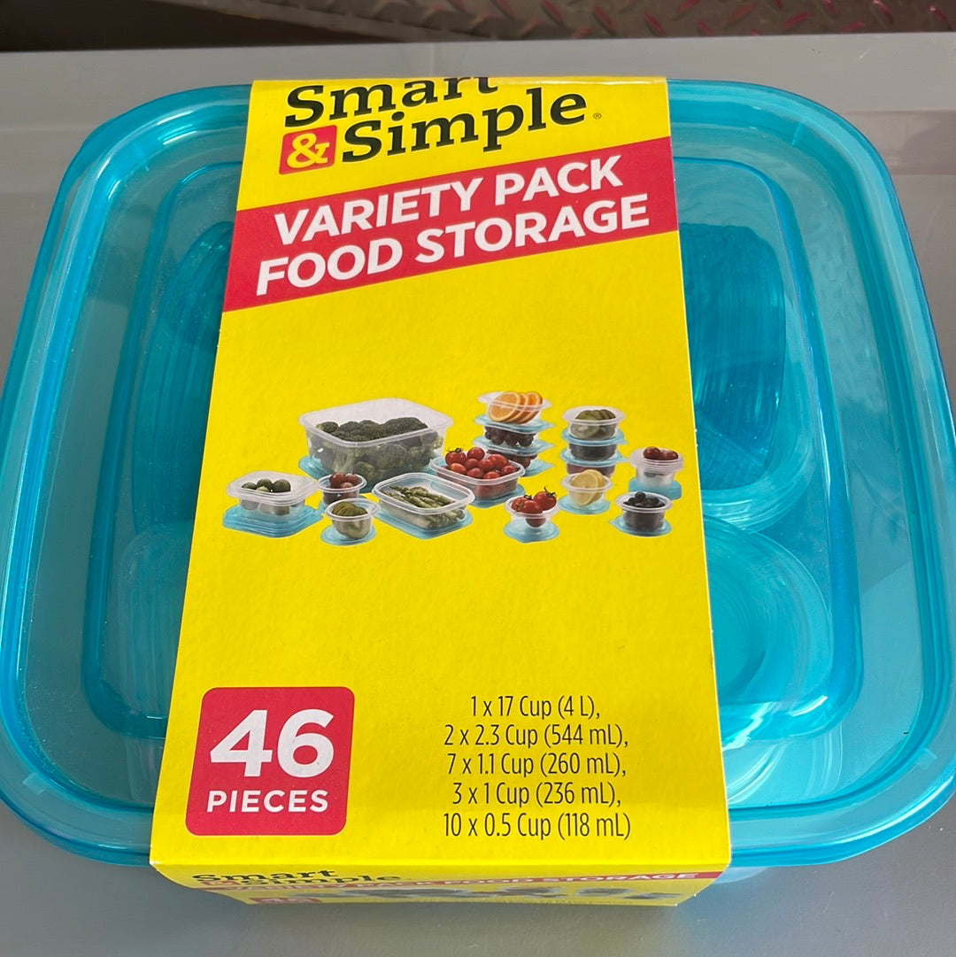 Smart and Simple Food Storage Containers