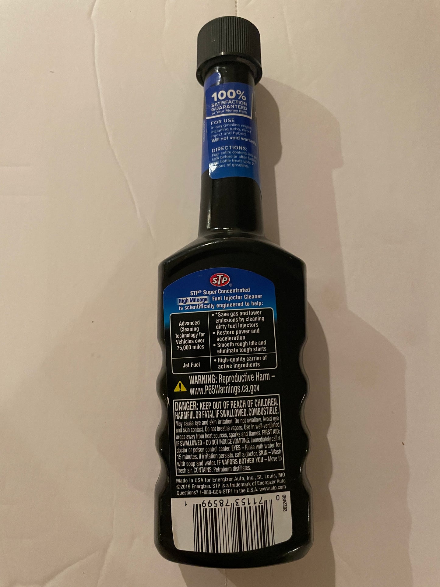 Automotive, STP High Mileage Fuel Injector Cleaner