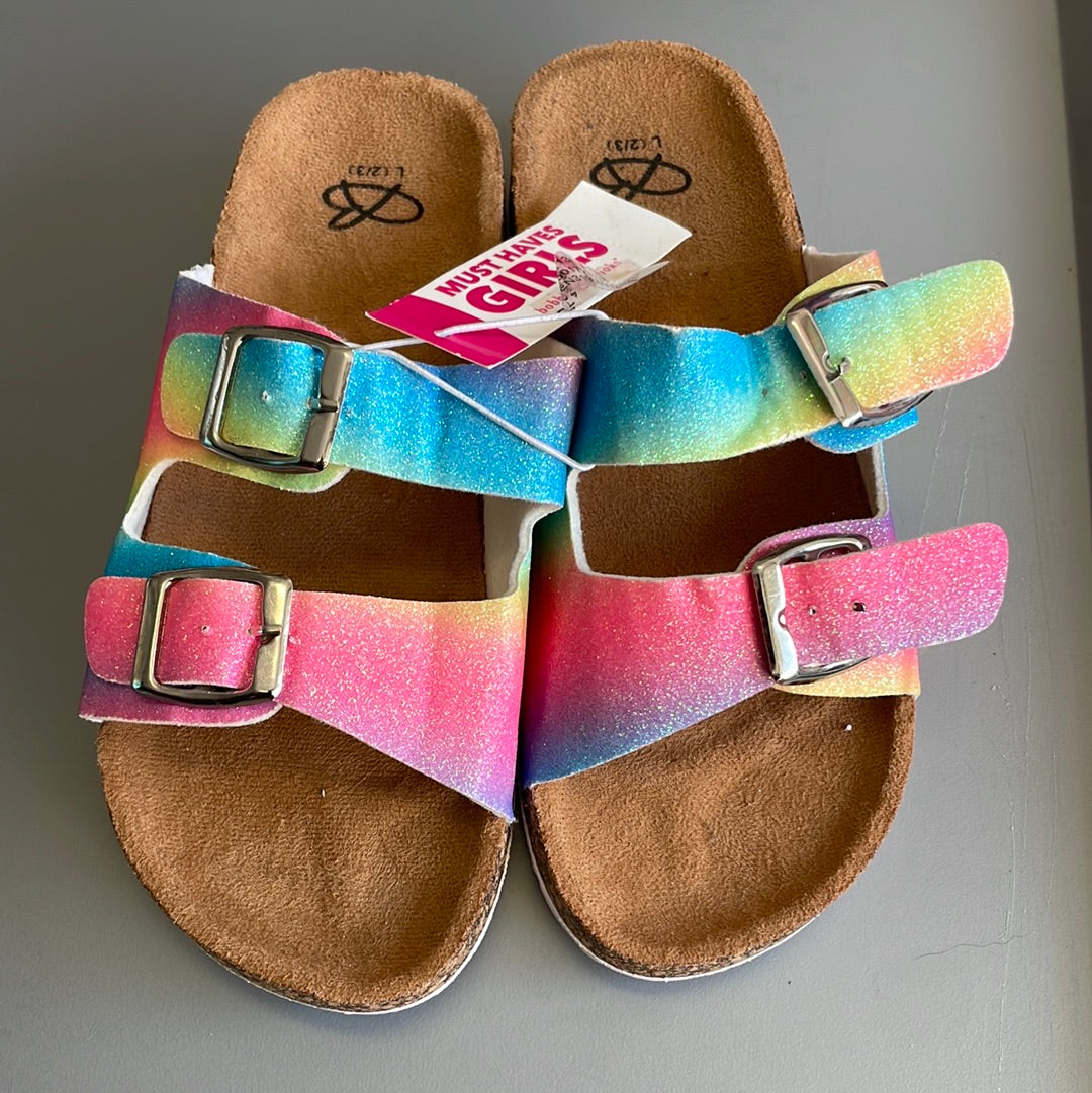 Youth, Bobbie Brooks Cork Bottom Double Strap Shoe