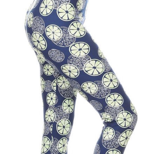 Leggings, Lemon Limes