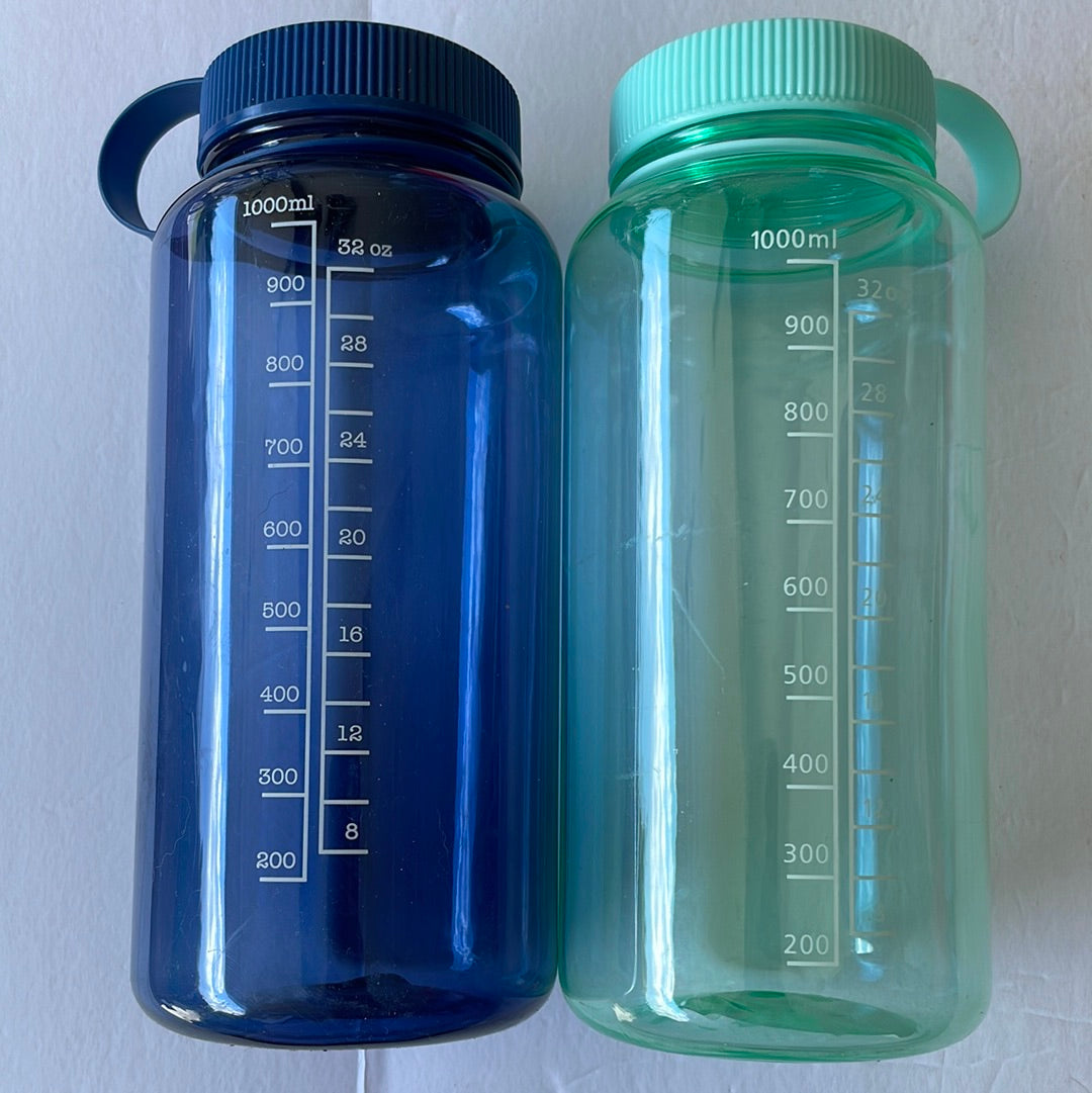 True Living 33oz Water Bottle With Lid