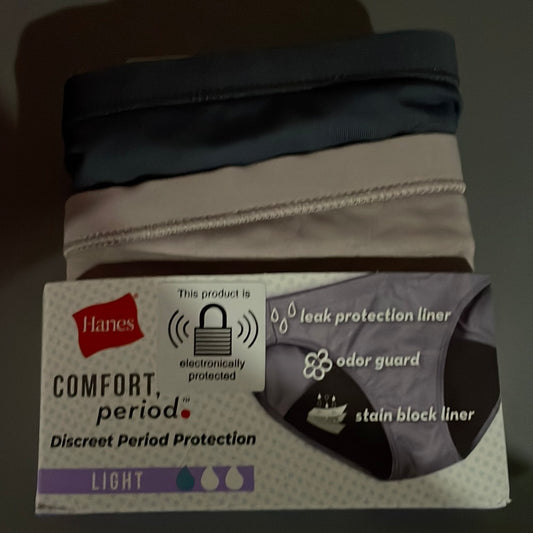 Women’s, Hanes Comfort Period Underwear Tagless Bikini